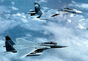 F-15  e Sukhoi-27